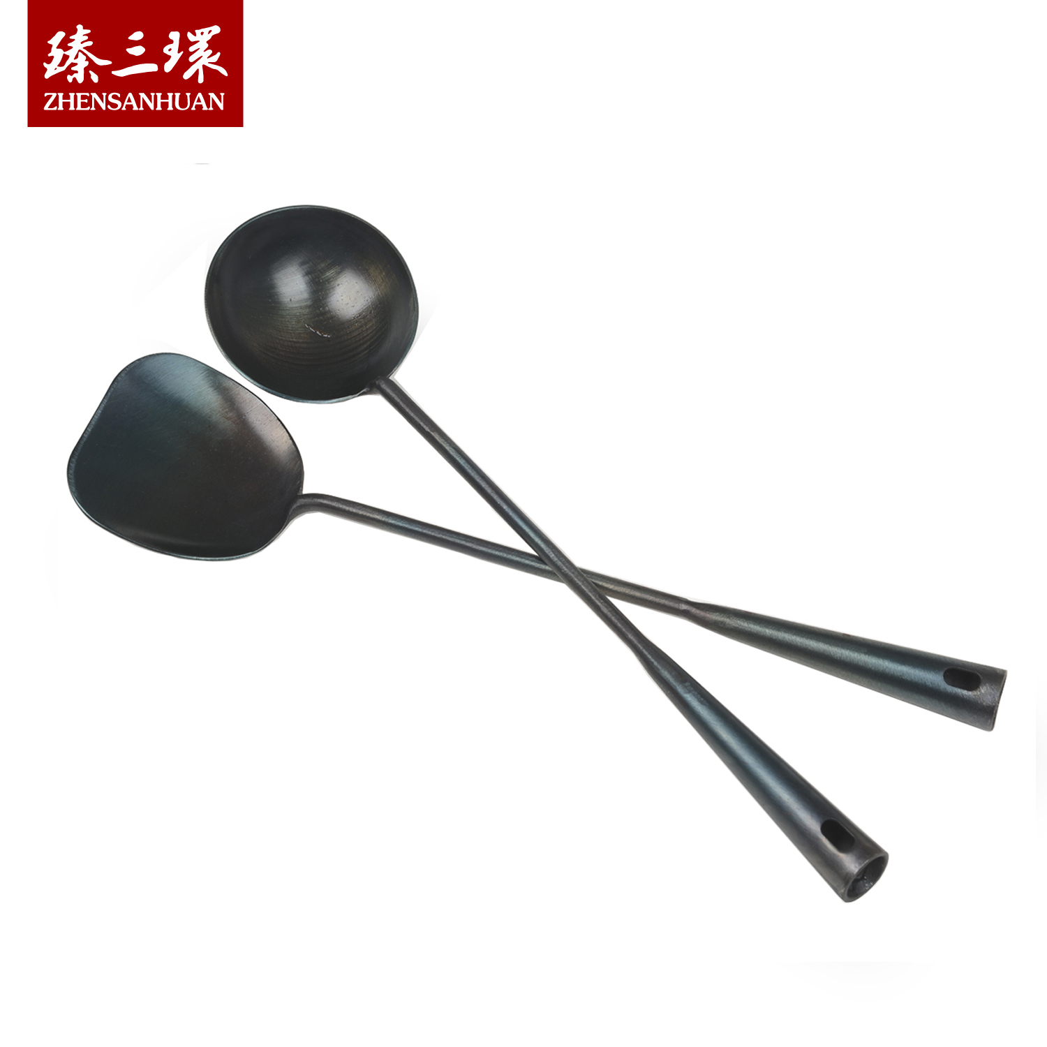 Learn about basic Chinese cooking equipment - wok, ladle 