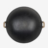 ZhenSanHuan Handmade Cast Iron wok Cantonese Large Wok Stir Fry Round Bottom - Image 2