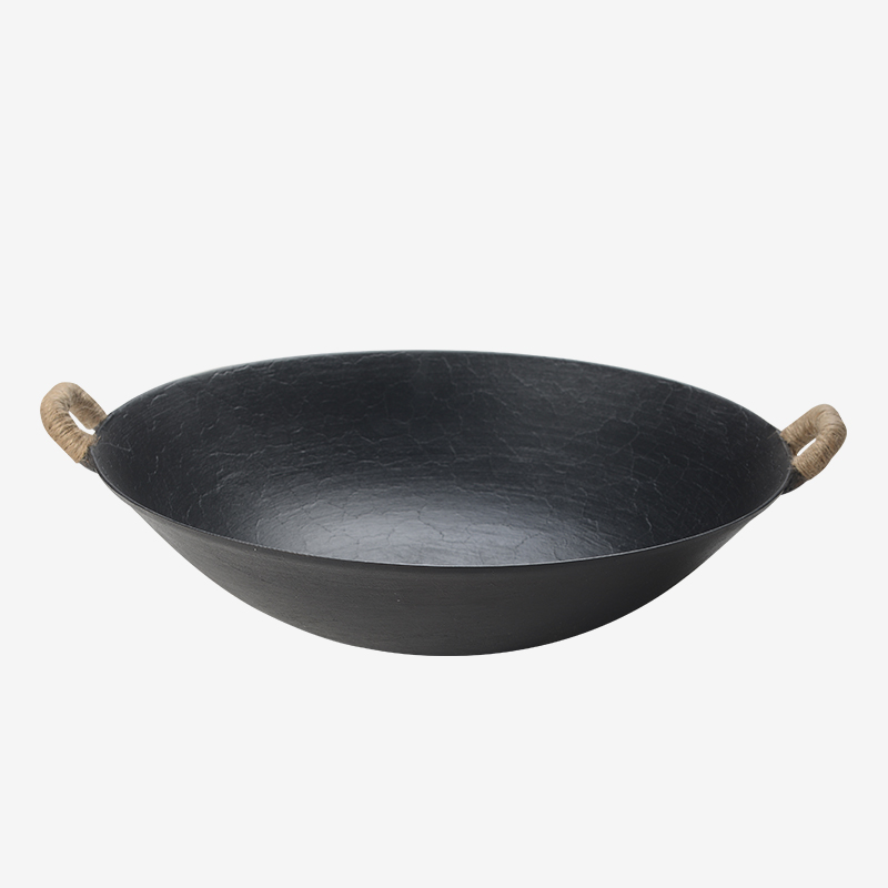 Authentic Chinese Wok - Handmade, Non-Coated Iron for Flavourful