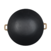 ZhenSanHuan Handmade Cast Iron wok Cantonese Large Wok Stir Fry Round Bottom - Image 4