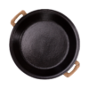 ZhenSanHuan Cast Iron Round Skillet/Frying Pan, Steak, pancake, dumplings - Image 4
