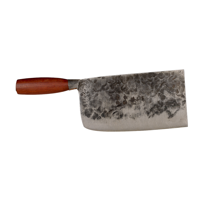 Hand Hammered Forged Dual Purpose Round Head Kitchen Knife, Chinese Kitchen  Knife, high quality and Carefully polished