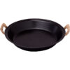 ZhenSanHuan Cast Iron Round Skillet/Frying Pan, Steak, pancake, dumplings
